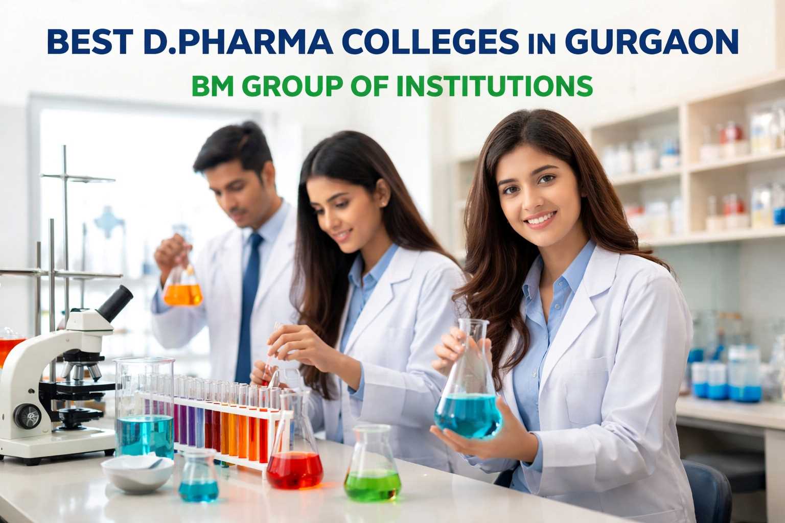 Best D Pharma Colleges in Gurgaon | BM Group Of Institutions