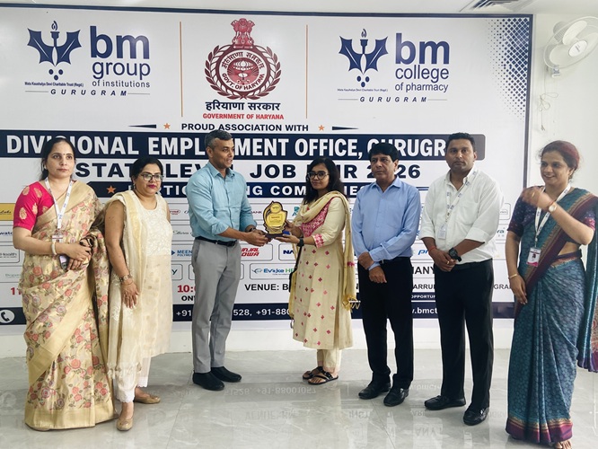 State Level Job Fair "2026" - Welcoming the team of Divisional Employment Office, Gurugram (Govt. of Haryana)